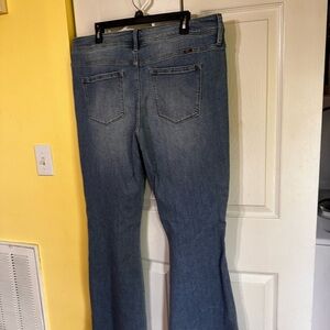 KanCan Blue Flare Wide Leg Jeans